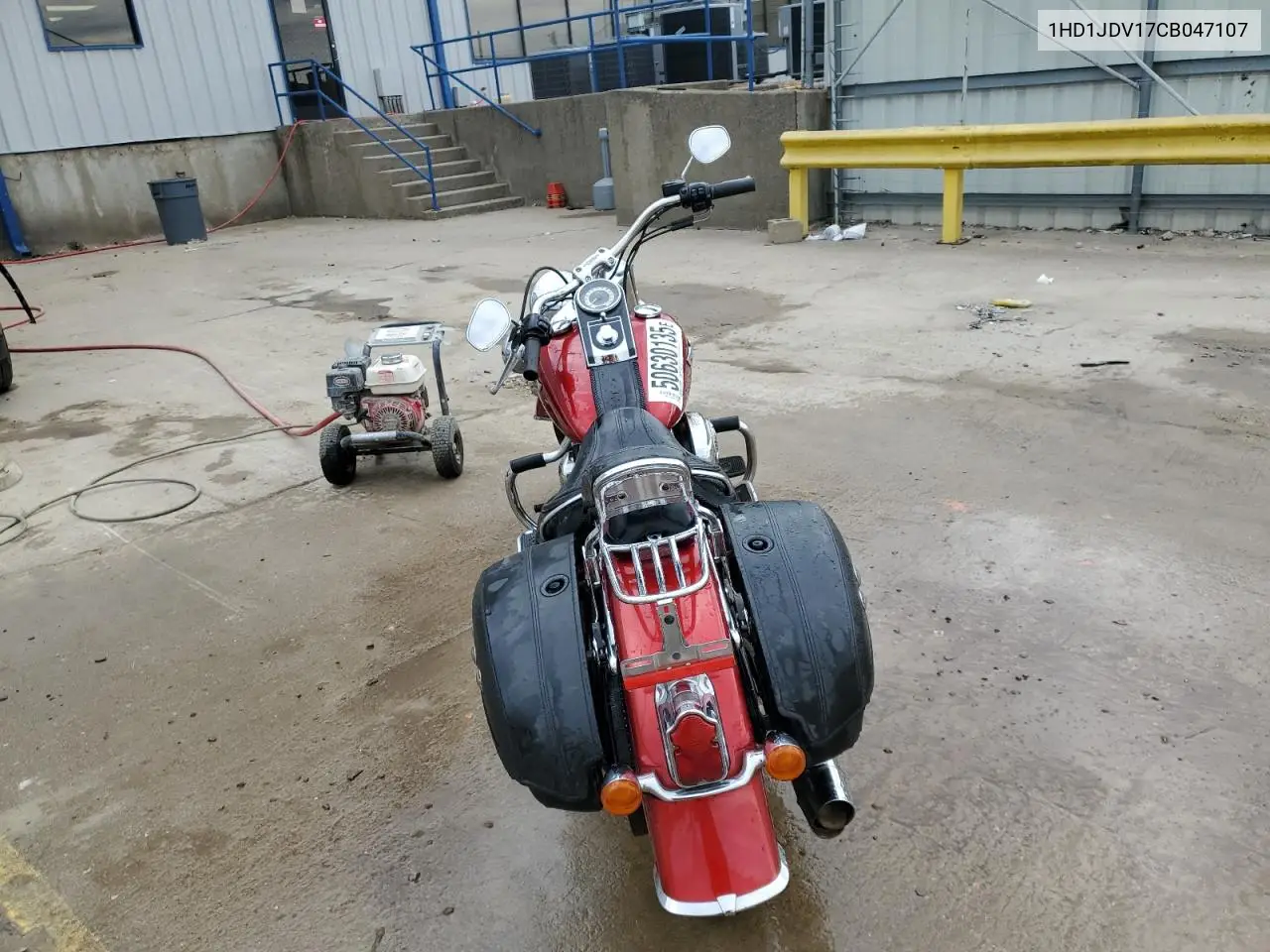 2012 Harley-Davidson Flstn Softail Deluxe VIN: 1HD1JDV17CB047107 Lot: 50630135