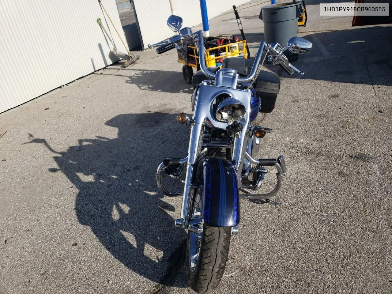 2012 Harley-Davidson Flstse3 Cvo Softail Convertible VIN: 1HD1PY918CB960555 Lot: 61949355