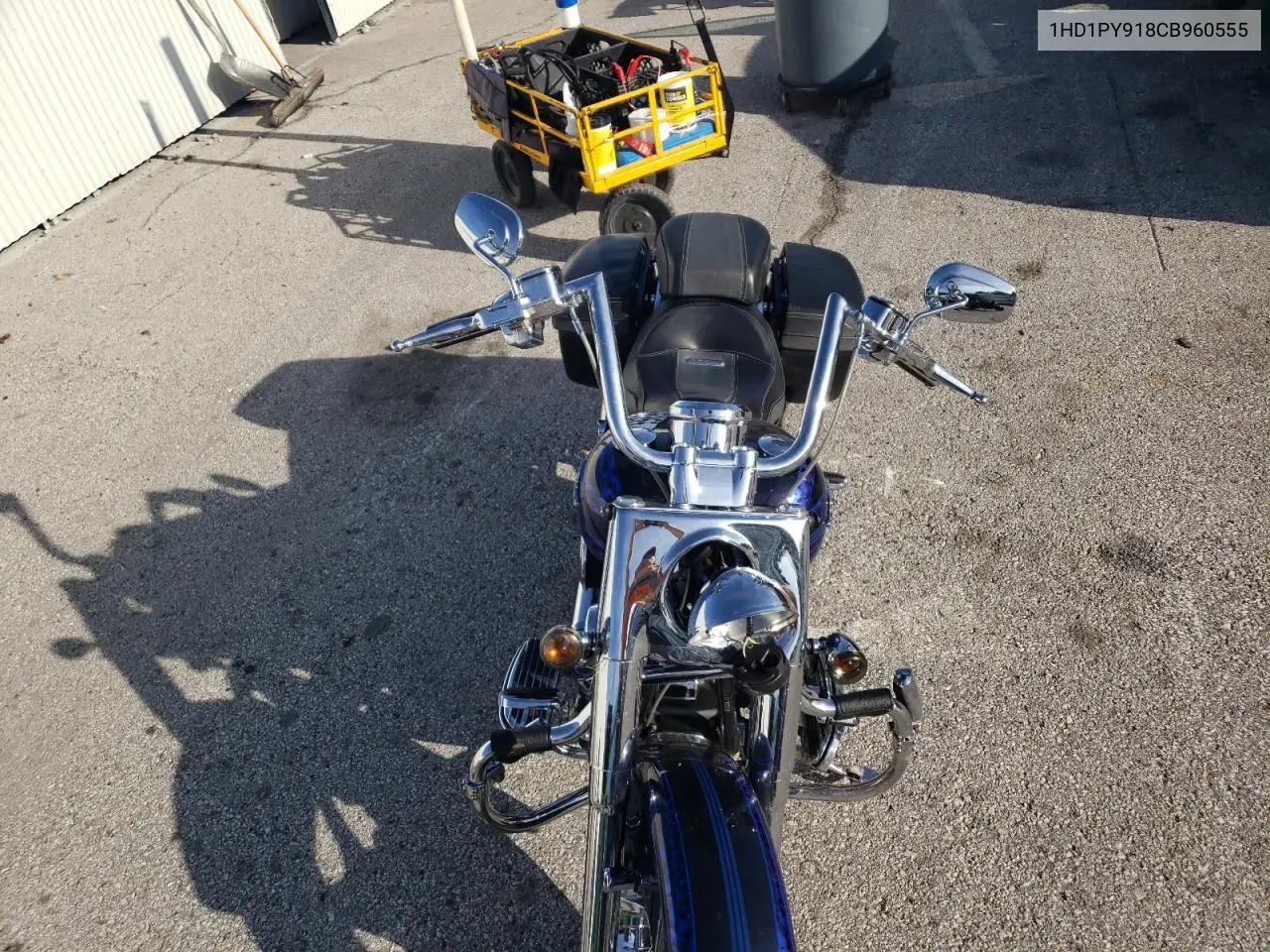 2012 Harley-Davidson Flstse3 Cvo Softail Convertible VIN: 1HD1PY918CB960555 Lot: 61949355