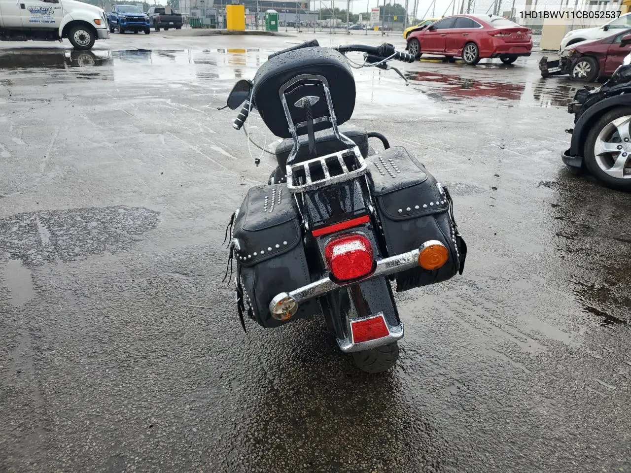 2012 Harley-Davidson Flstc Heritage Softail Classic VIN: 1HD1BWV11CB052537 Lot: 62607045