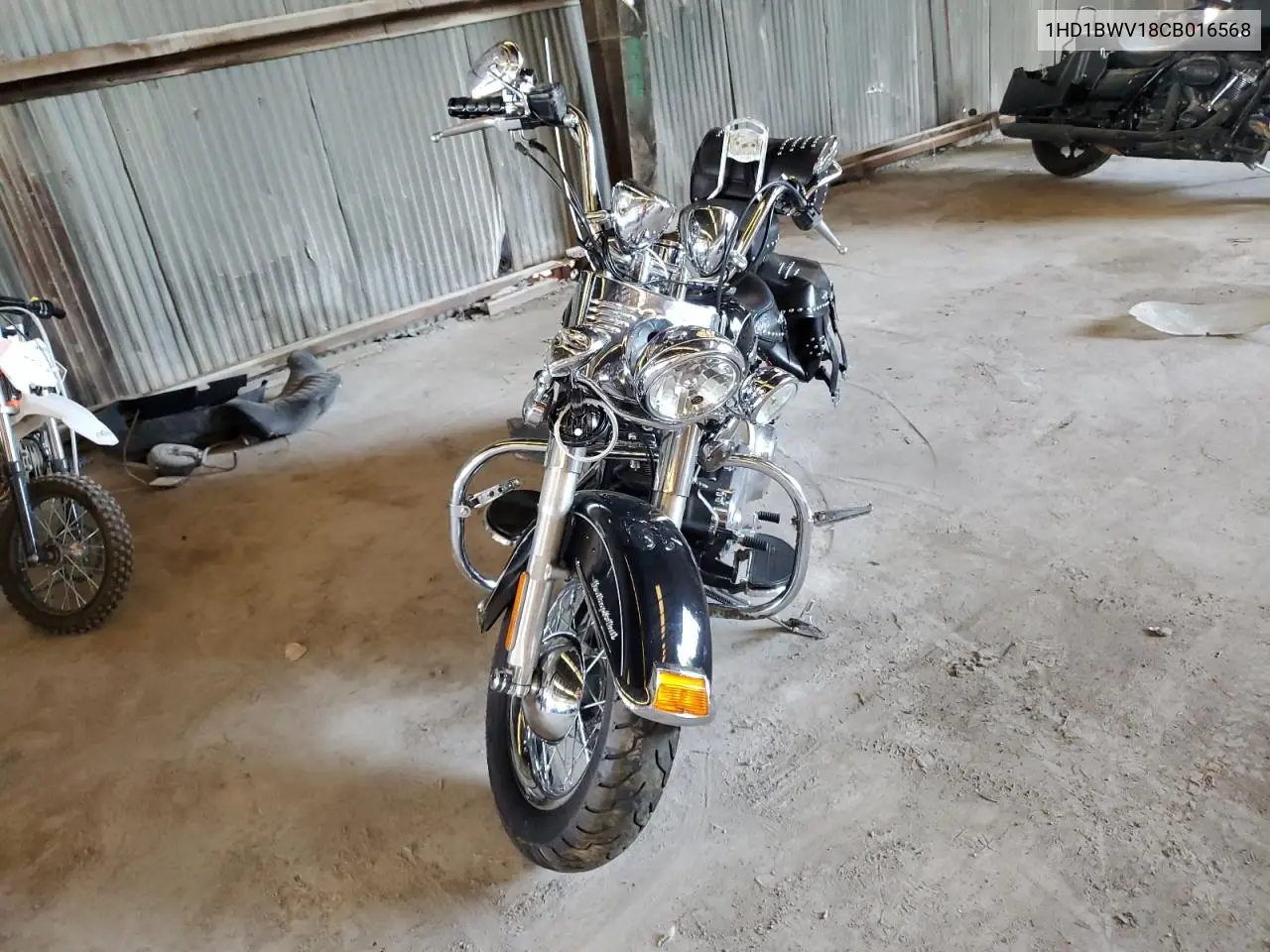 2012 Harley-Davidson Flstc Heritage Softail Classic VIN: 1HD1BWV18CB016568 Lot: 62645265
