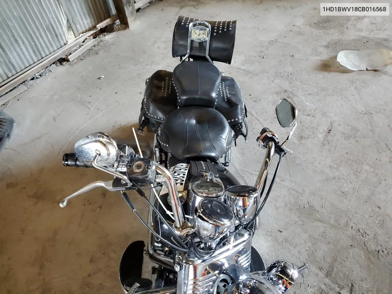 2012 Harley-Davidson Flstc Heritage Softail Classic VIN: 1HD1BWV18CB016568 Lot: 62645265