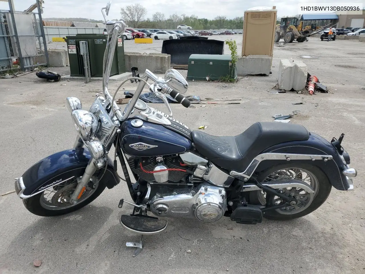 2013 Harley-Davidson Flstc Heritage Softail Classic VIN: 1HD1BWV13DB050936 Lot: 53347915