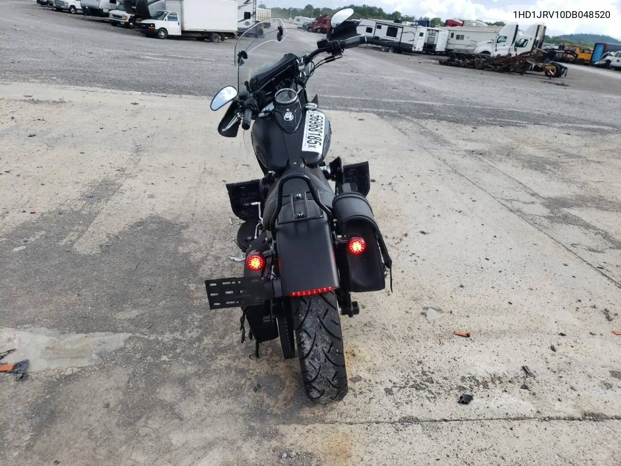 2013 Harley-Davidson Fls Softail Slim VIN: 1HD1JRV10DB048520 Lot: 56968185