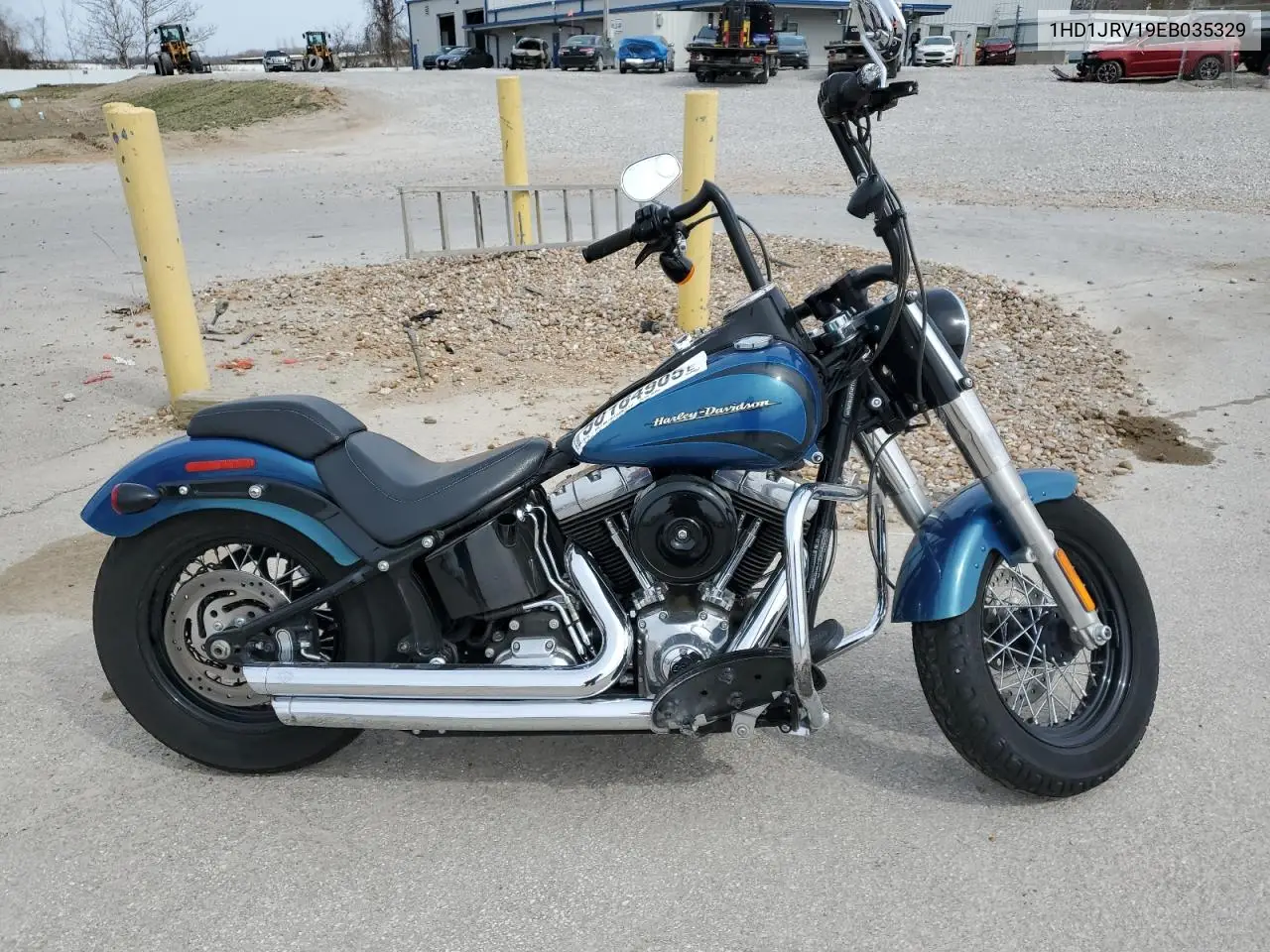 2014 Harley-Davidson Fls Softail Slim VIN: 1HD1JRV19EB035329 Lot: 50164905