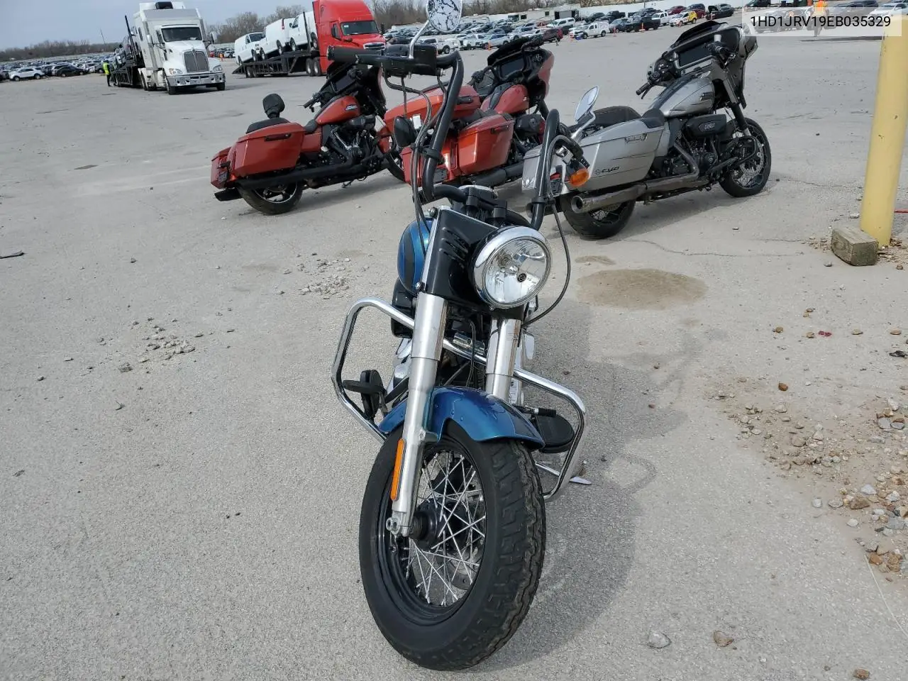 2014 Harley-Davidson Fls Softail Slim VIN: 1HD1JRV19EB035329 Lot: 50164905