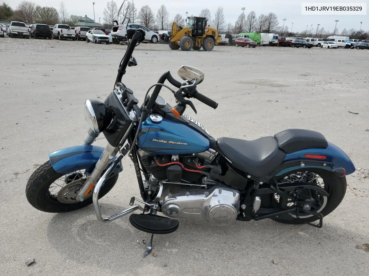 2014 Harley-Davidson Fls Softail Slim VIN: 1HD1JRV19EB035329 Lot: 50164905