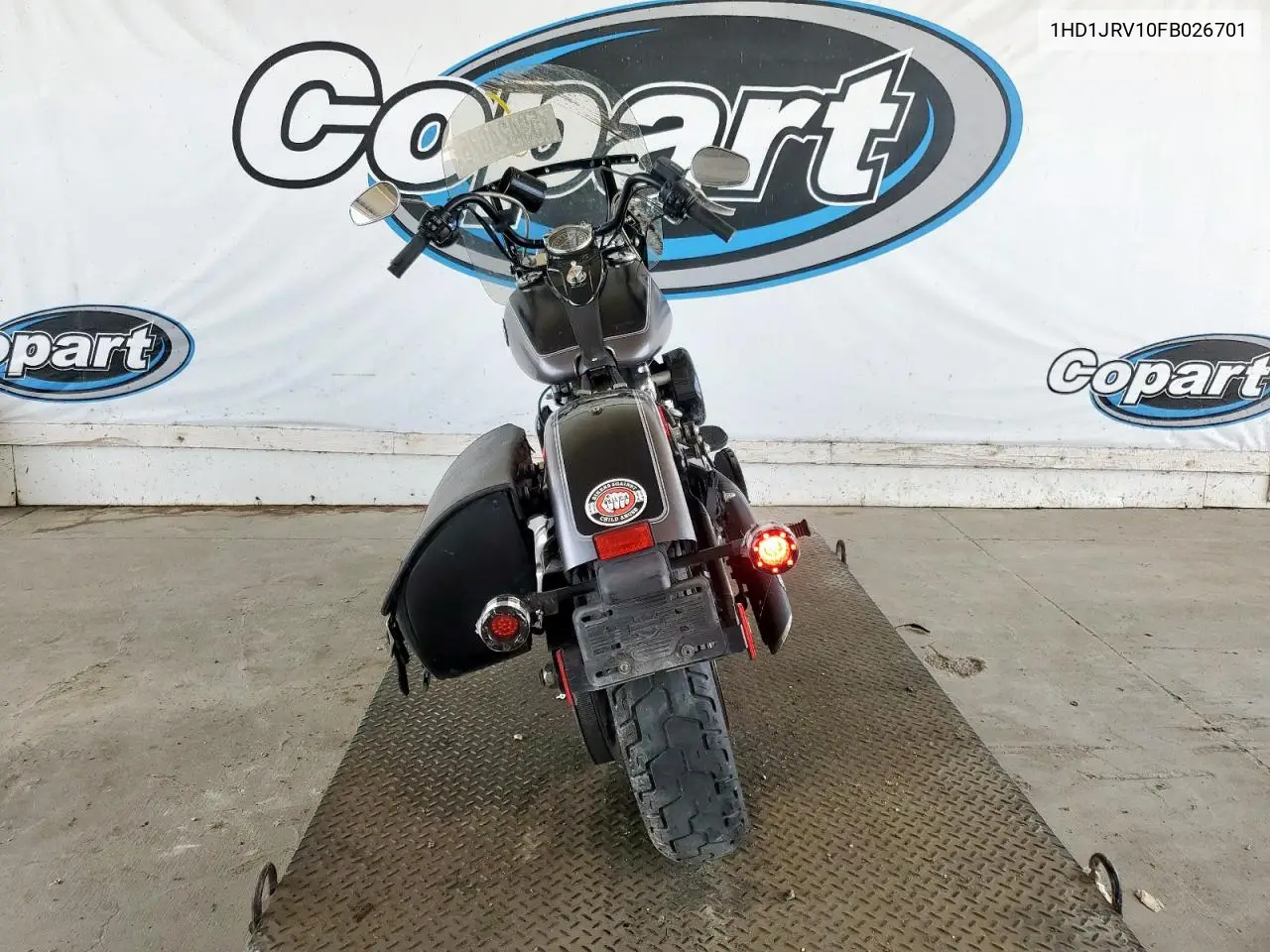2015 Harley-Davidson Fls Softail Slim VIN: 1HD1JRV10FB026701 Lot: 59424025