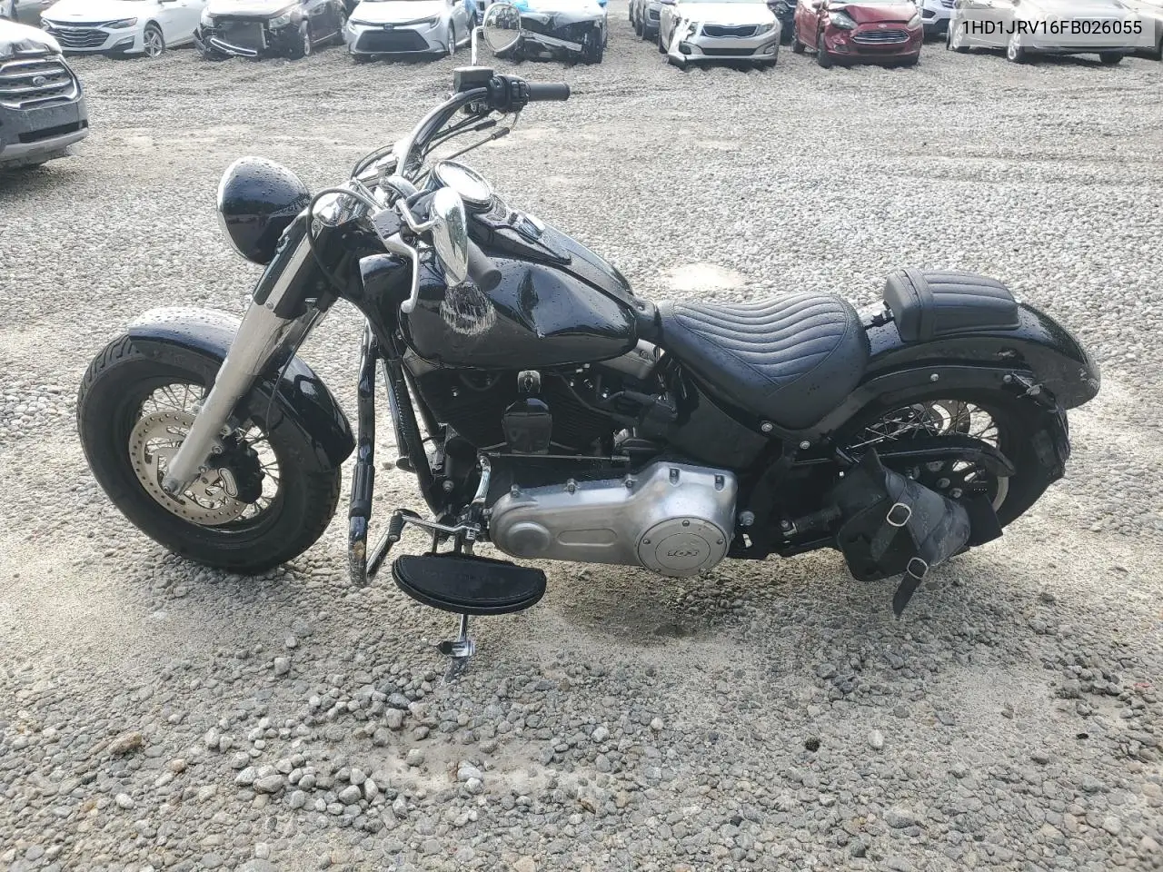 2015 Harley-Davidson Fls Softail Slim VIN: 1HD1JRV16FB026055 Lot: 62301555
