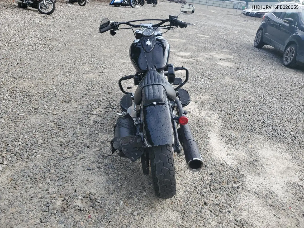 2015 Harley-Davidson Fls Softail Slim VIN: 1HD1JRV16FB026055 Lot: 62301555
