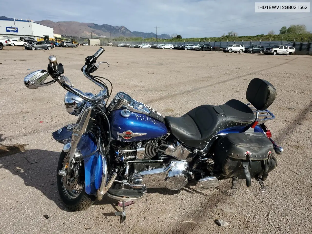 2016 Harley-Davidson Flstc Heritage Softail Classic VIN: 1HD1BWV12GB021562 Lot: 56925765
