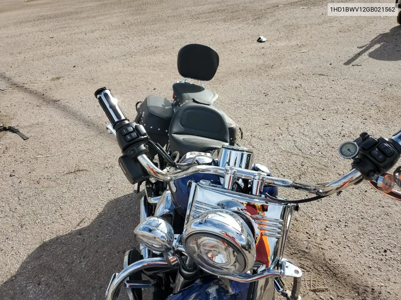 2016 Harley-Davidson Flstc Heritage Softail Classic VIN: 1HD1BWV12GB021562 Lot: 56925765