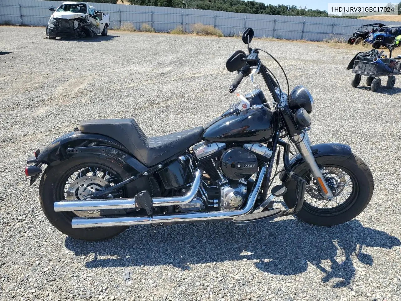 2016 Harley-Davidson Fls Softail Slim VIN: 1HD1JRV31GB017024 Lot: 62155225