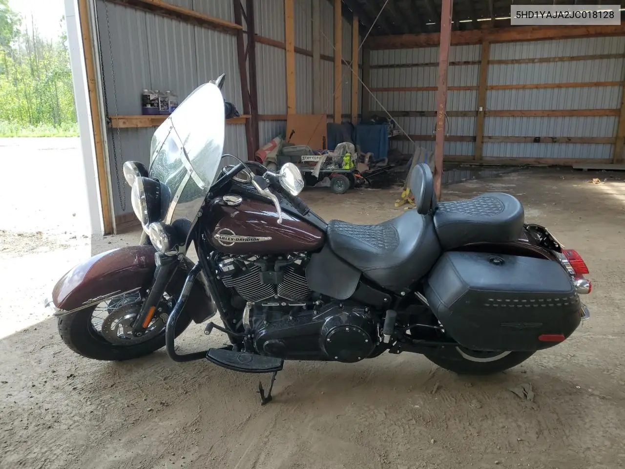 2018 Harley-Davidson Flhc Heritage Classic VIN: 5HD1YAJA2JC018128 Lot: 61744495