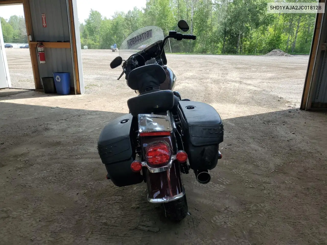 2018 Harley-Davidson Flhc Heritage Classic VIN: 5HD1YAJA2JC018128 Lot: 61744495