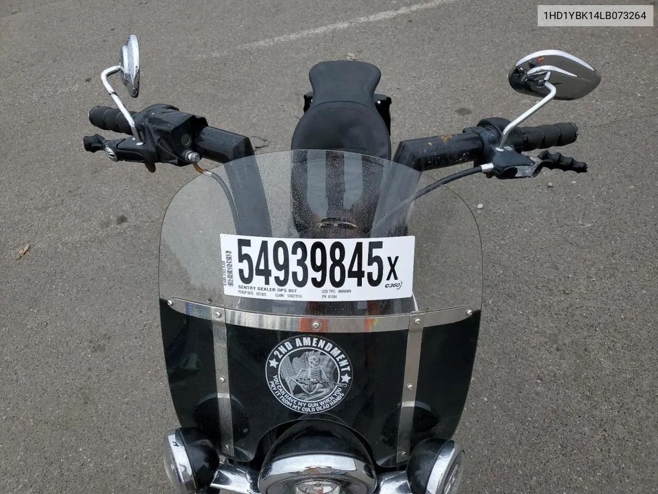 2020 Harley-Davidson Flhcs VIN: 1HD1YBK14LB073264 Lot: 54939845