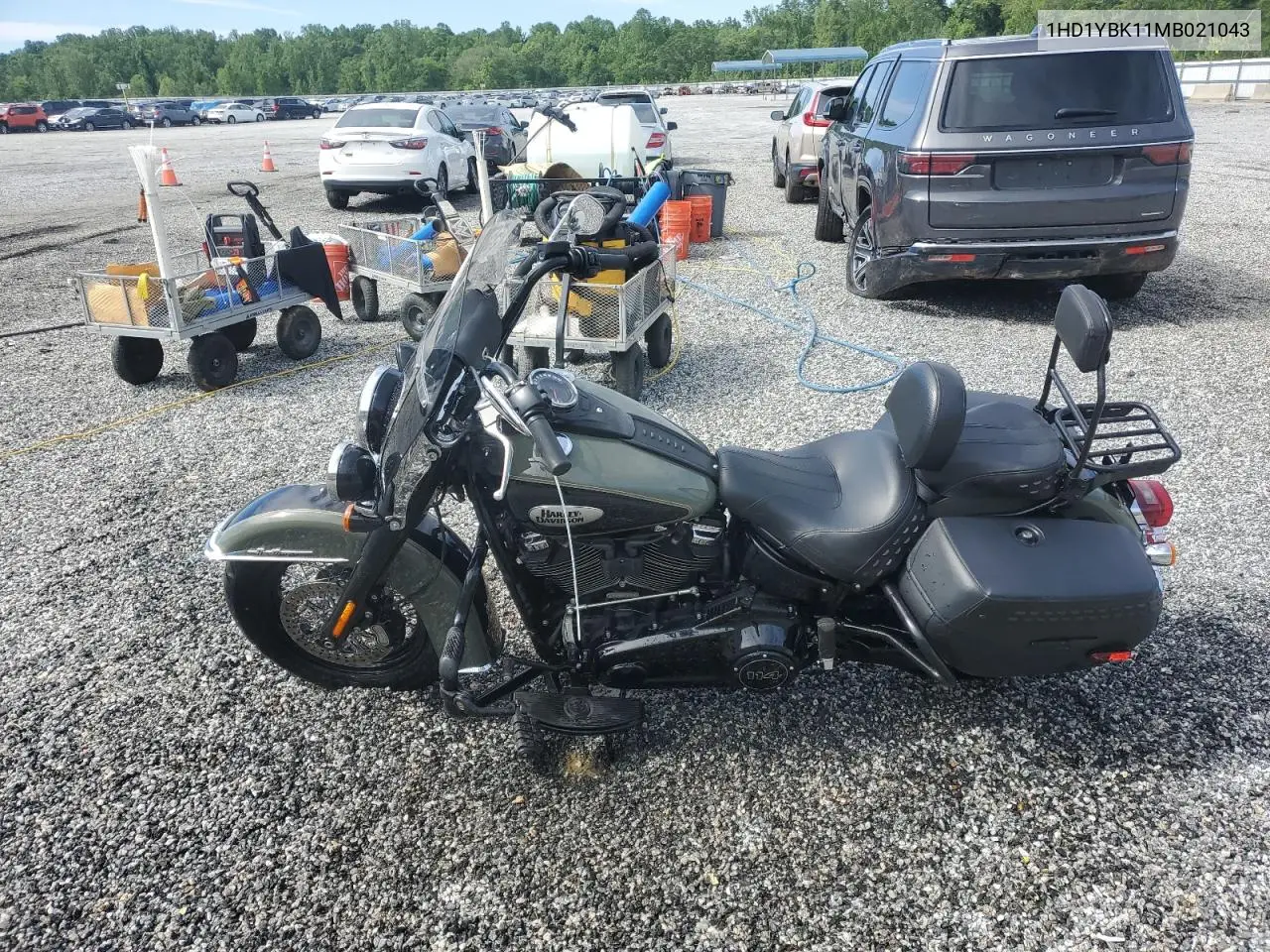 2021 Harley-Davidson Flhcs VIN: 1HD1YBK11MB021043 Lot: 55724435