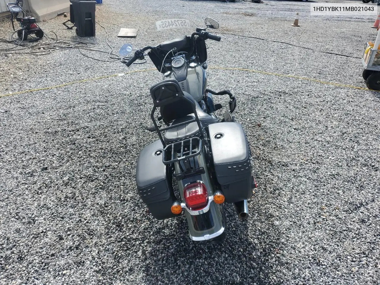 2021 Harley-Davidson Flhcs VIN: 1HD1YBK11MB021043 Lot: 55724435