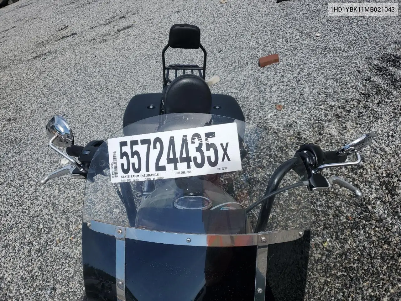 2021 Harley-Davidson Flhcs VIN: 1HD1YBK11MB021043 Lot: 55724435