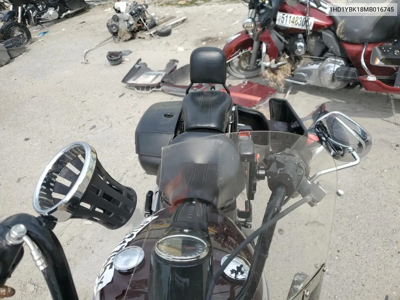 2021 Harley-Davidson Flhcs VIN: 1HD1YBK18MB016745 Lot: 60431765