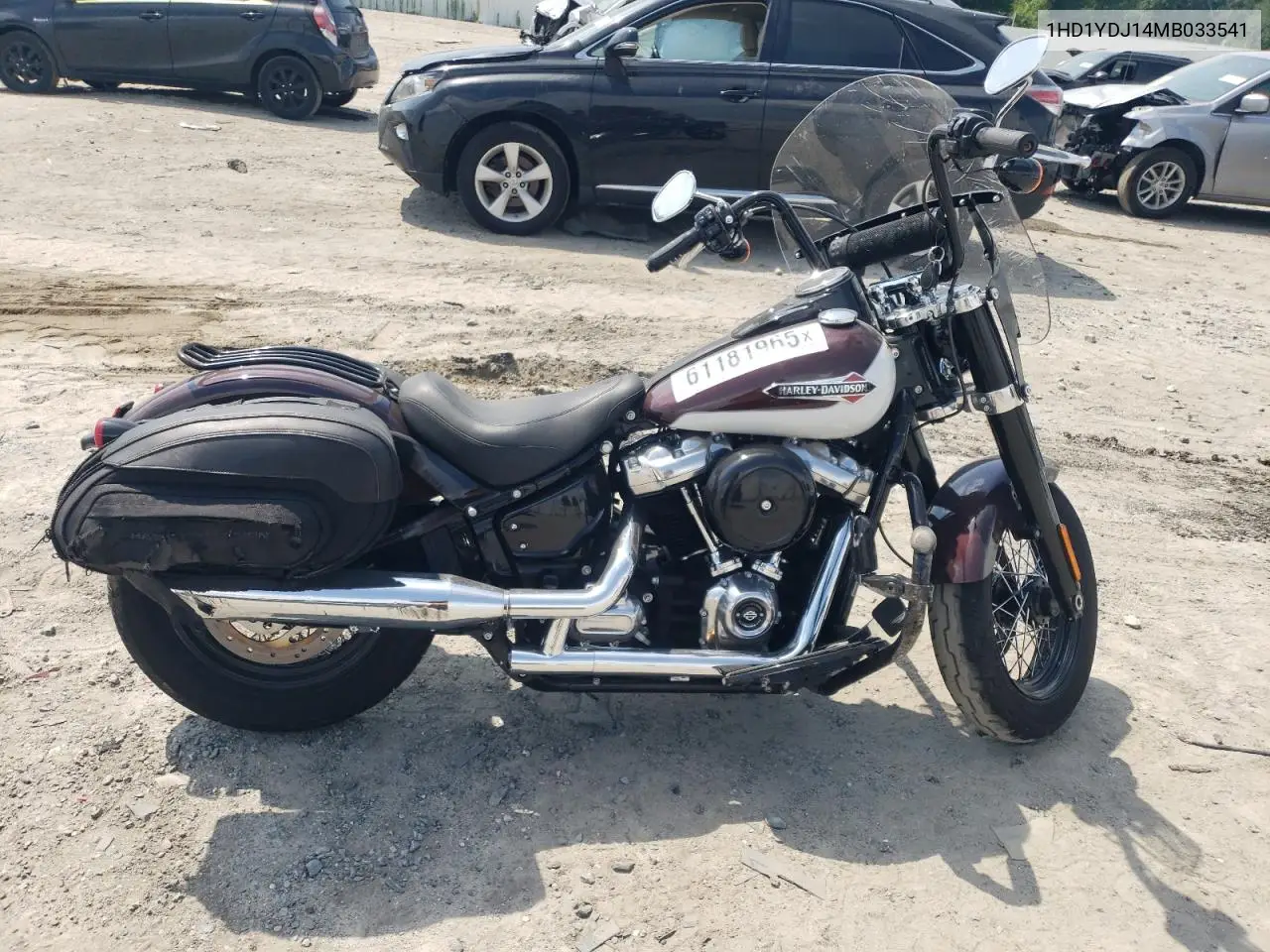2021 Harley-Davidson Flsl VIN: 1HD1YDJ14MB033541 Lot: 61181965