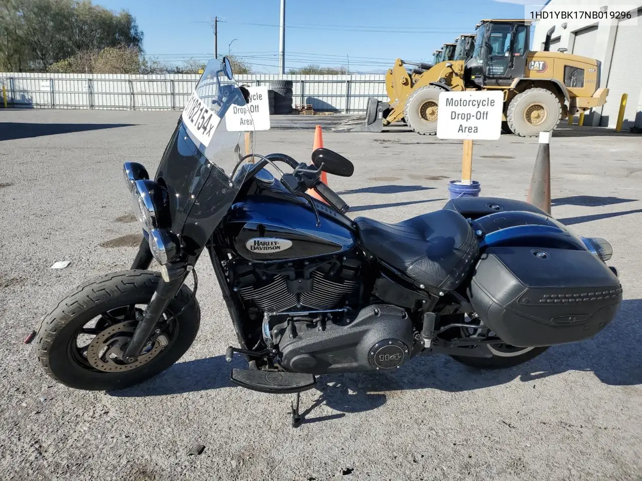 2022 Harley-Davidson Flhcs VIN: 1HD1YBK17NB019296 Lot: 81182154