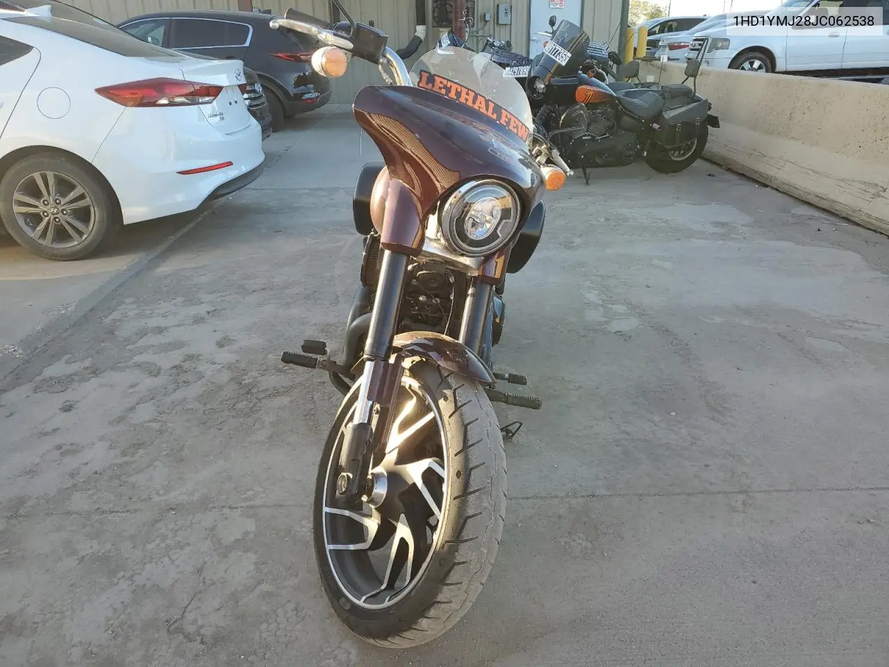 2018 Harley-Davidson Flsb Sport Glide VIN: 1HD1YMJ28JC062538 Lot: 49786405