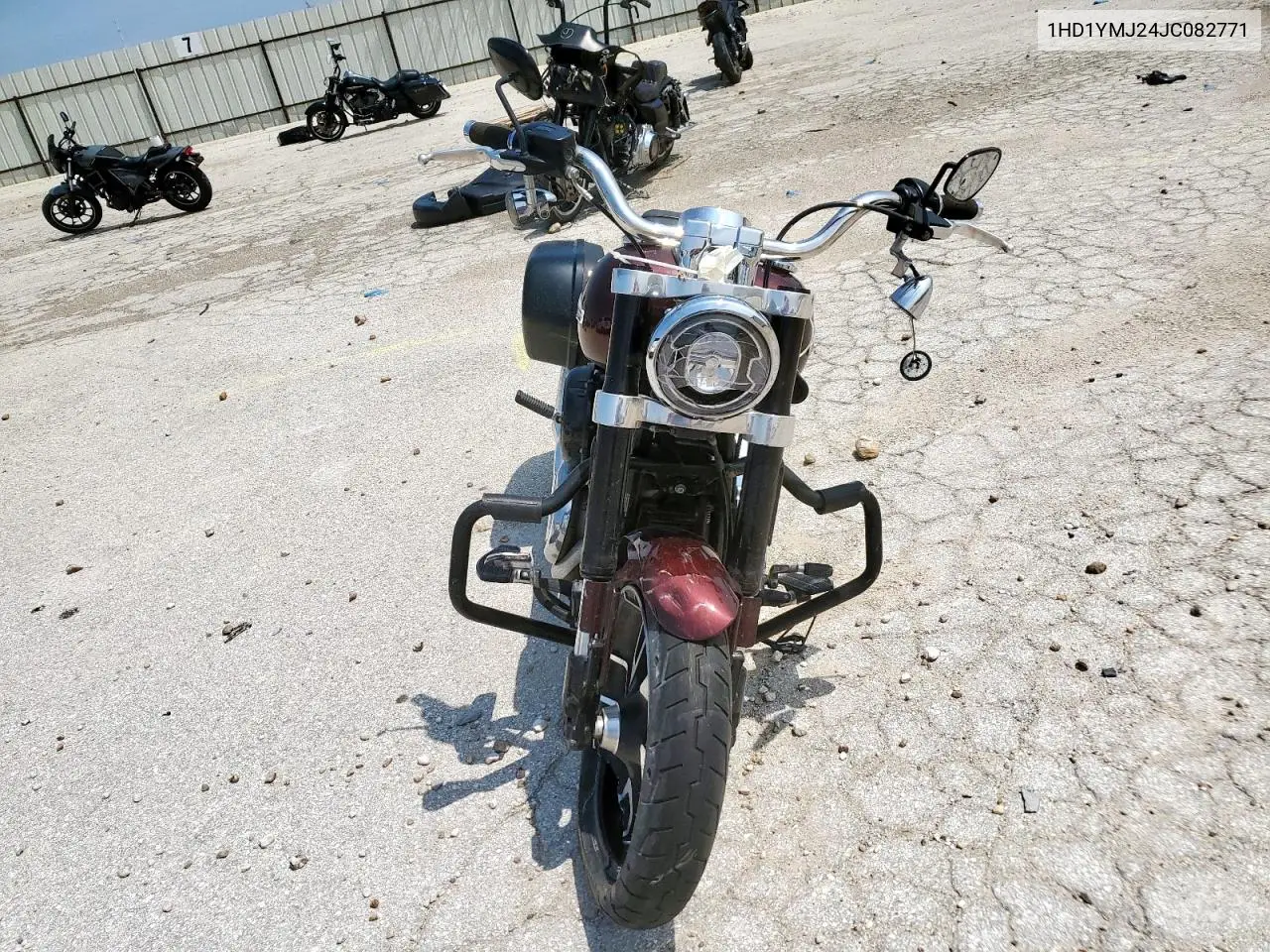 2018 Harley-Davidson Flsb Sport Glide VIN: 1HD1YMJ24JC082771 Lot: 58409305