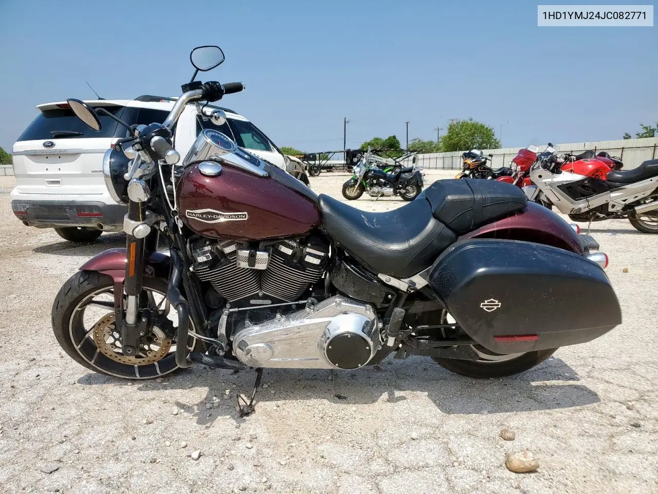 2018 Harley-Davidson Flsb Sport Glide VIN: 1HD1YMJ24JC082771 Lot: 58409305