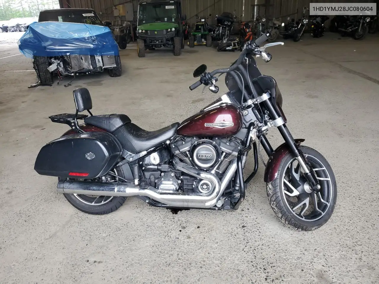 2018 Harley-Davidson Flsb Sport Glide VIN: 1HD1YMJ28JC080604 Lot: 60960045