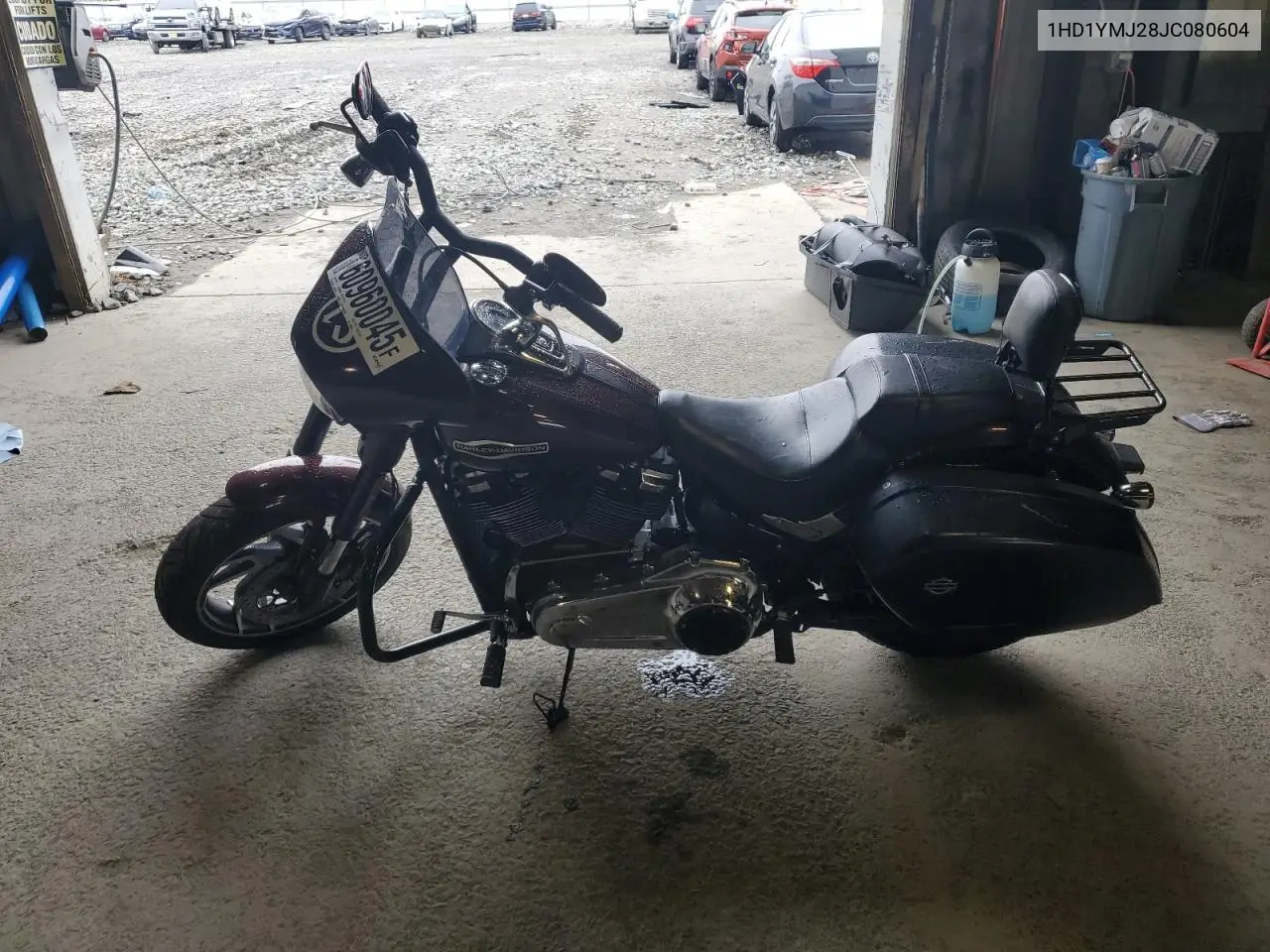 2018 Harley-Davidson Flsb Sport Glide VIN: 1HD1YMJ28JC080604 Lot: 60960045
