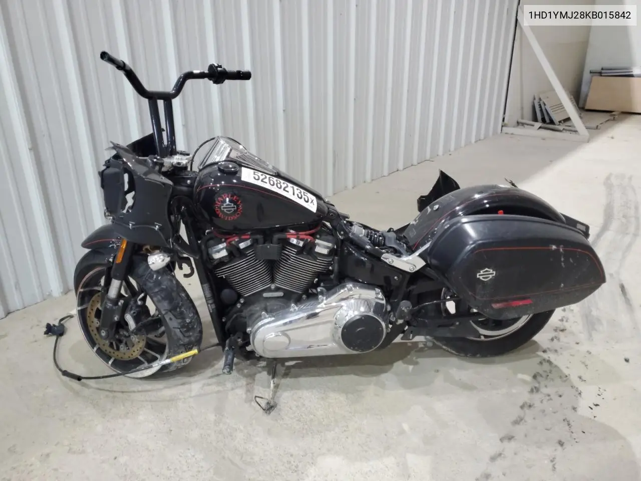 2019 Harley-Davidson Flsb VIN: 1HD1YMJ28KB015842 Lot: 52682135