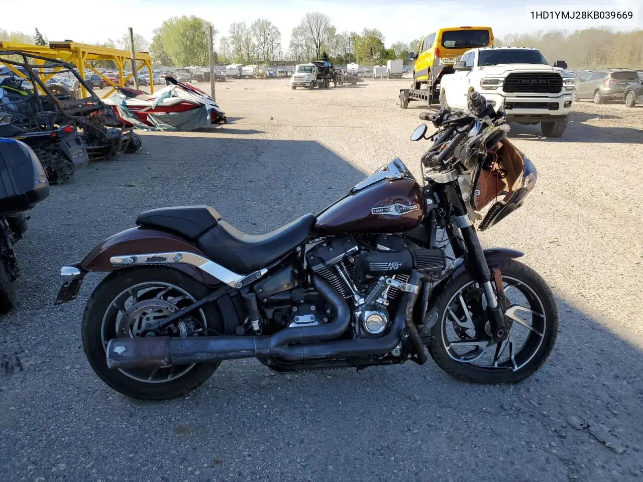 2019 Harley-Davidson Flsb VIN: 1HD1YMJ28KB039669 Lot: 56535625