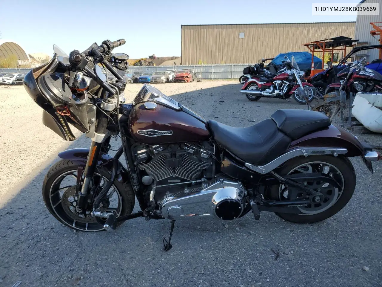 2019 Harley-Davidson Flsb VIN: 1HD1YMJ28KB039669 Lot: 56535625