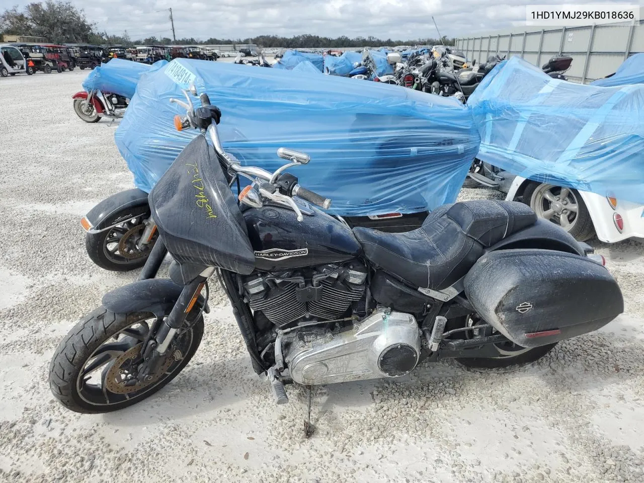 2019 Harley-Davidson Flsb VIN: 1HD1YMJ29KB018636 Lot: 75474894