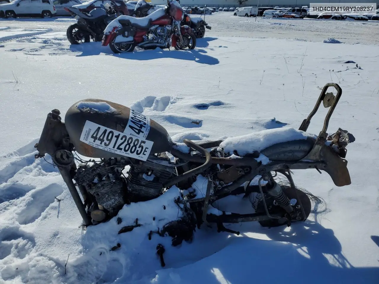 1994 Harley-Davidson Xlh883 H VIN: 1HD4CEM19RY208237 Lot: 44912885
