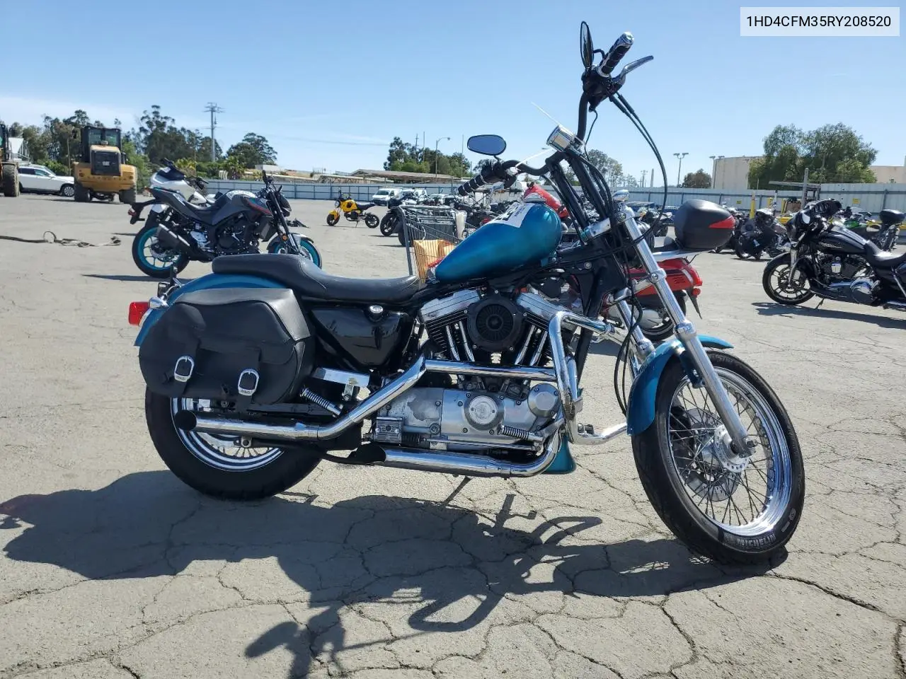 1994 Harley-Davidson Xlh883 Deluxe VIN: 1HD4CFM35RY208520 Lot: 57163005