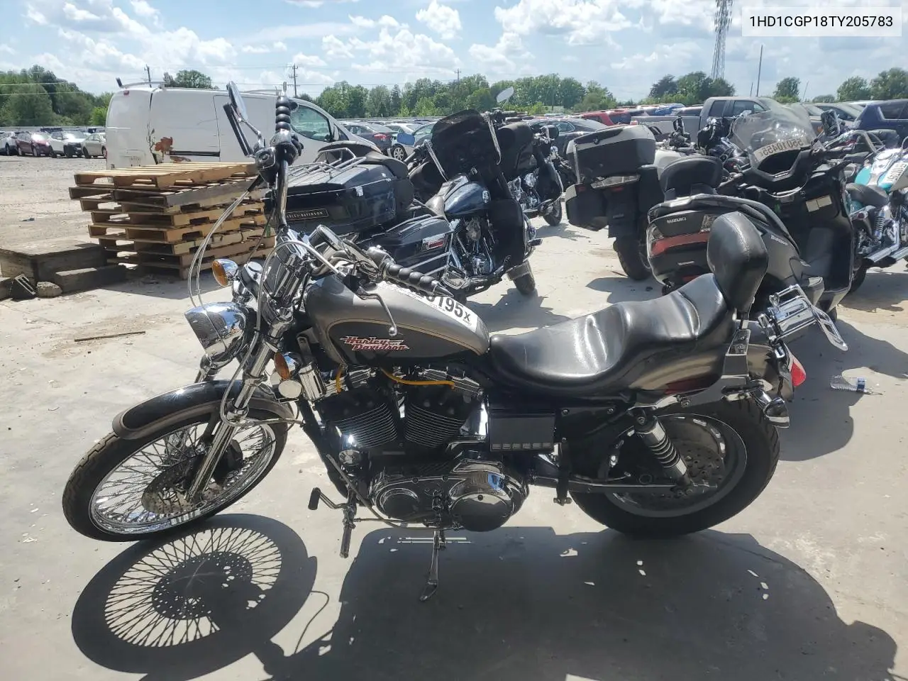 1996 Harley-Davidson Xl1200 C VIN: 1HD1CGP18TY205783 Lot: 55425195