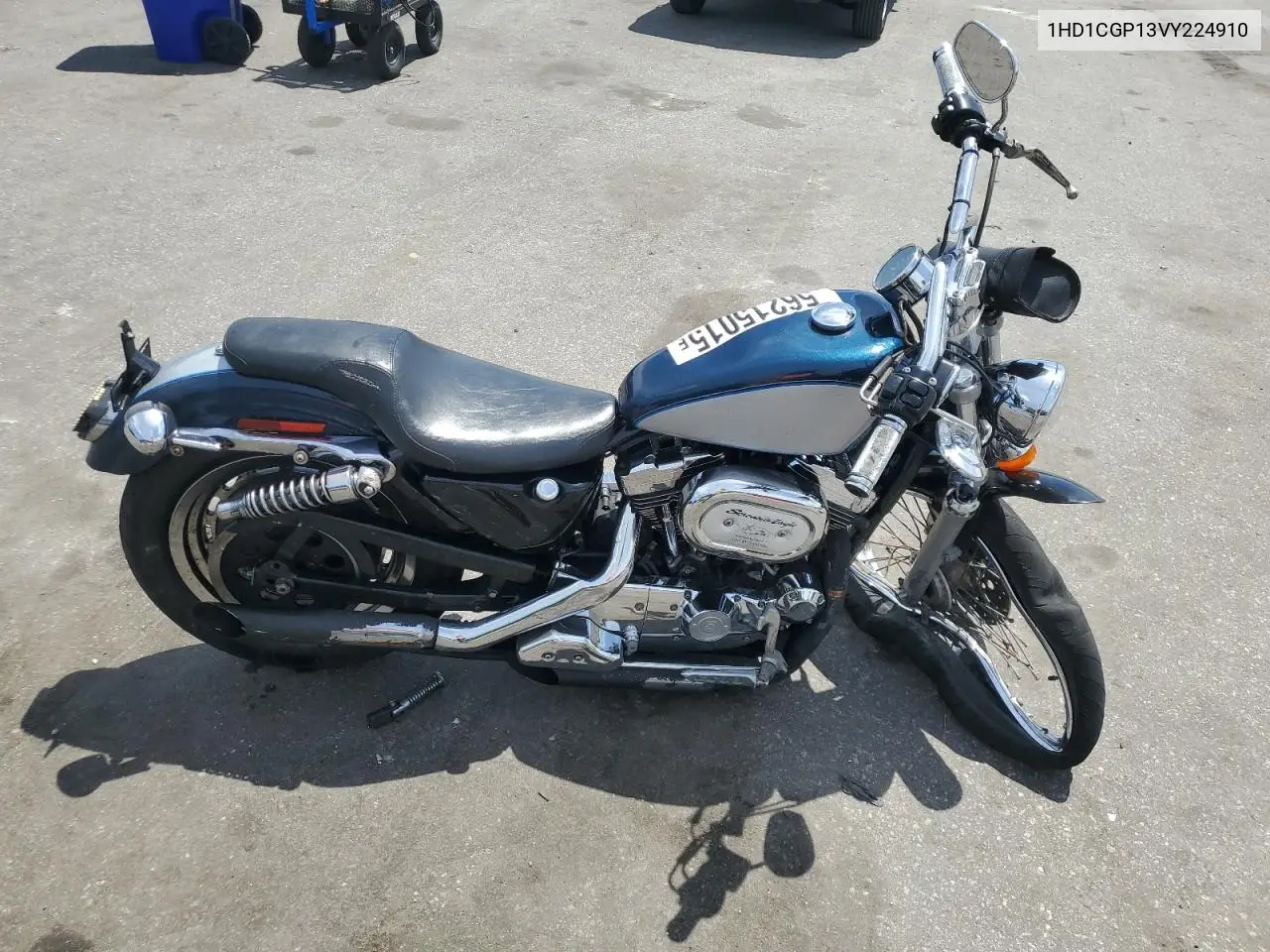 1997 Harley-Davidson Xl1200 C VIN: 1HD1CGP13VY224910 Lot: 56215015