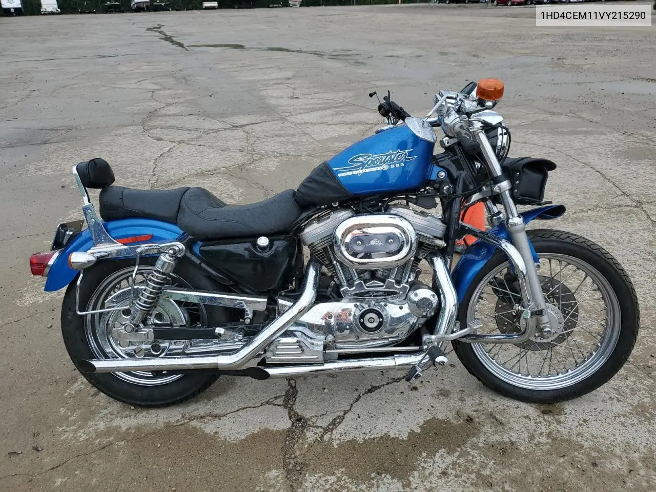 1997 Harley-Davidson Xl883 Hugger VIN: 1HD4CEM11VY215290 Lot: 60394925
