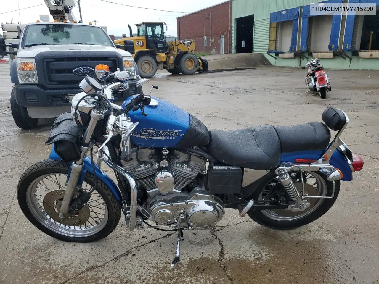 1997 Harley-Davidson Xl883 Hugger VIN: 1HD4CEM11VY215290 Lot: 60394925
