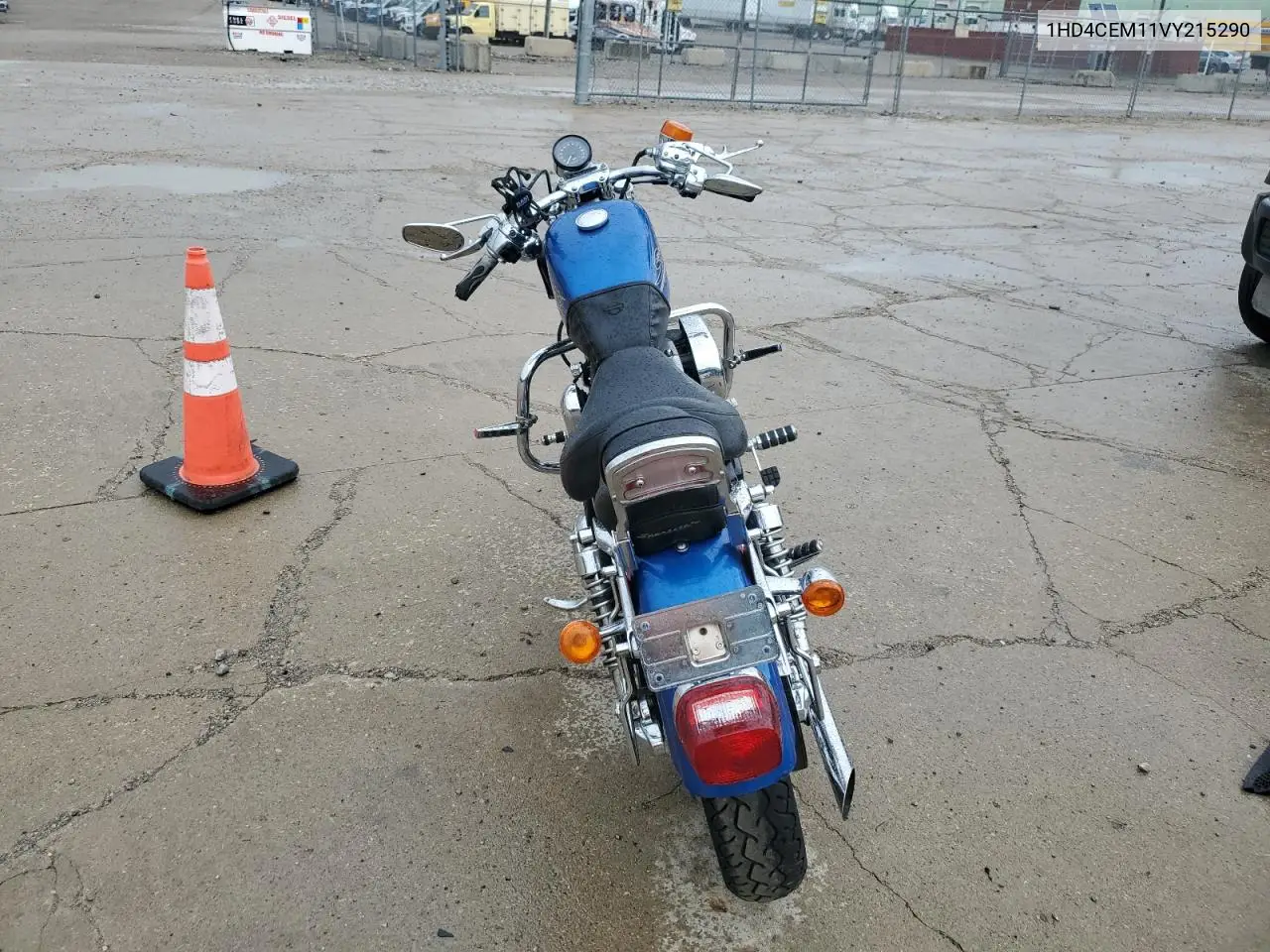 1997 Harley-Davidson Xl883 Hugger VIN: 1HD4CEM11VY215290 Lot: 60394925