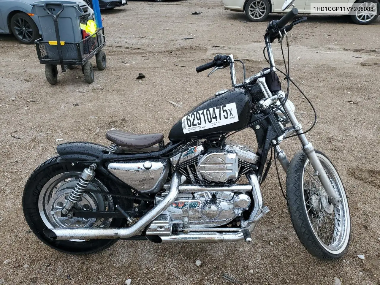 1997 Harley-Davidson Xl1200 C VIN: 1HD1CGP11VY208088 Lot: 62910475