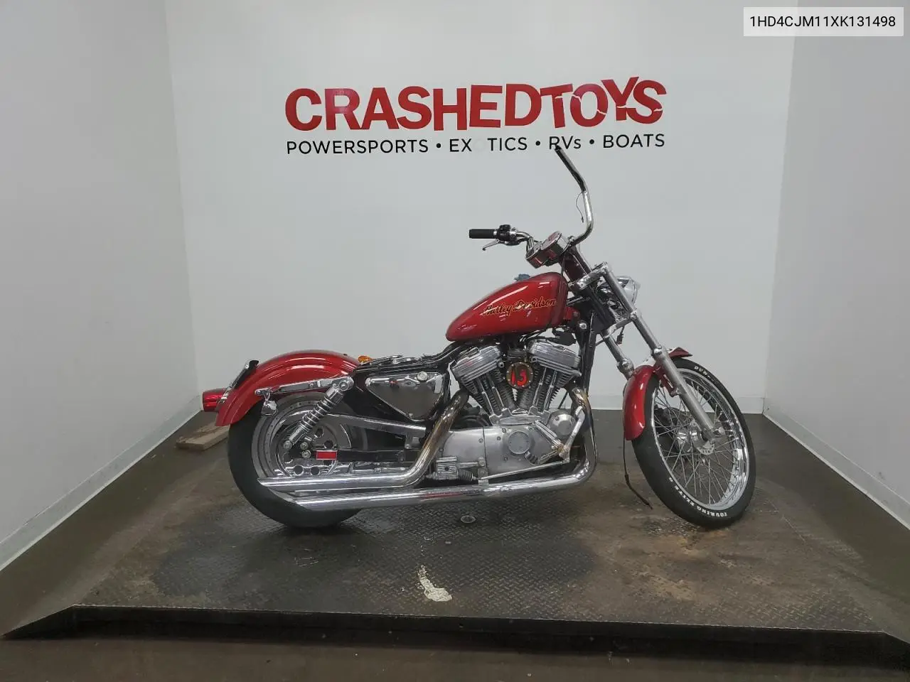 1999 Harley-Davidson Xl883 C VIN: 1HD4CJM11XK131498 Lot: 60101465