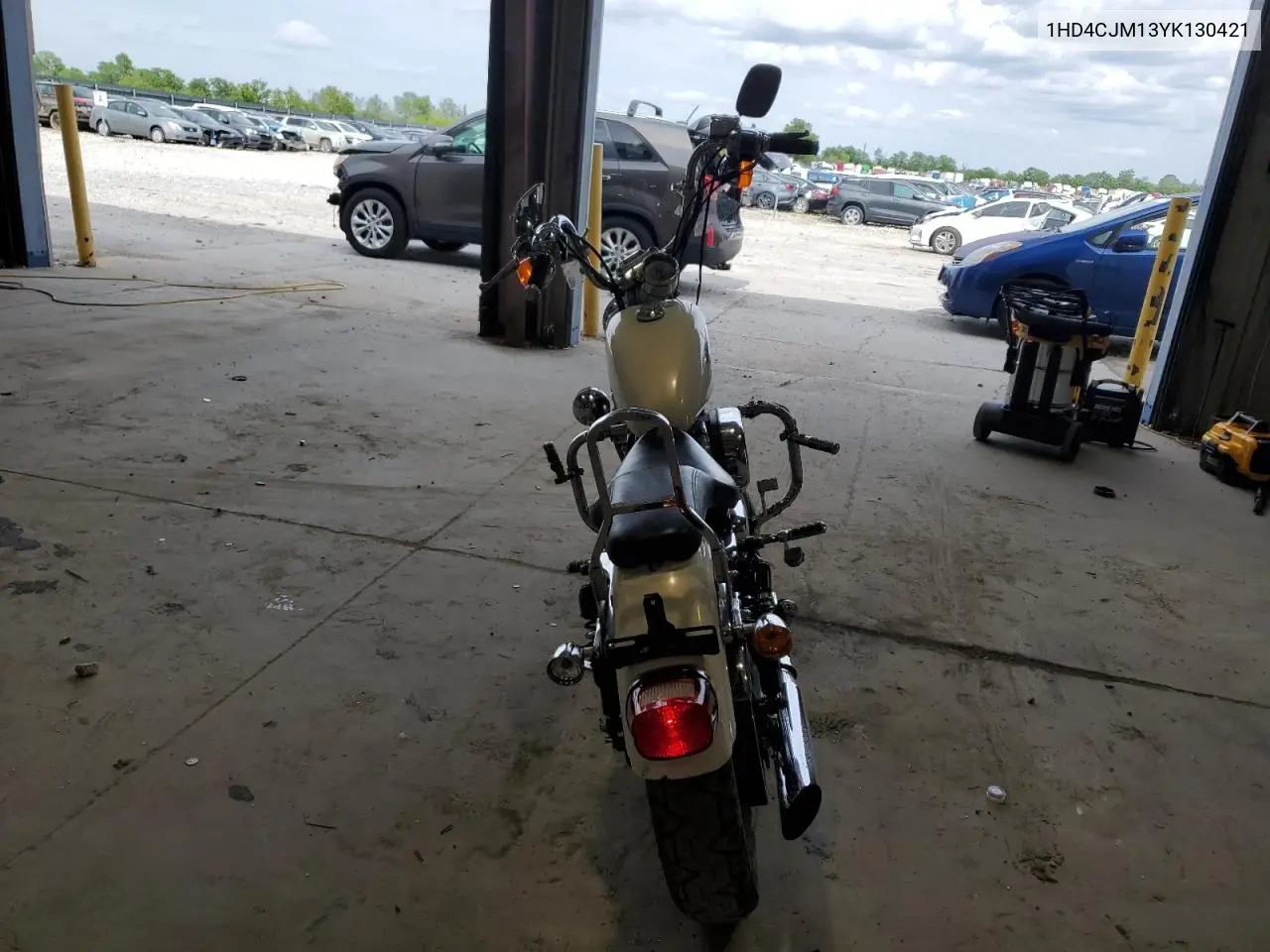 2000 Harley-Davidson Xl883 C VIN: 1HD4CJM13YK130421 Lot: 54138635