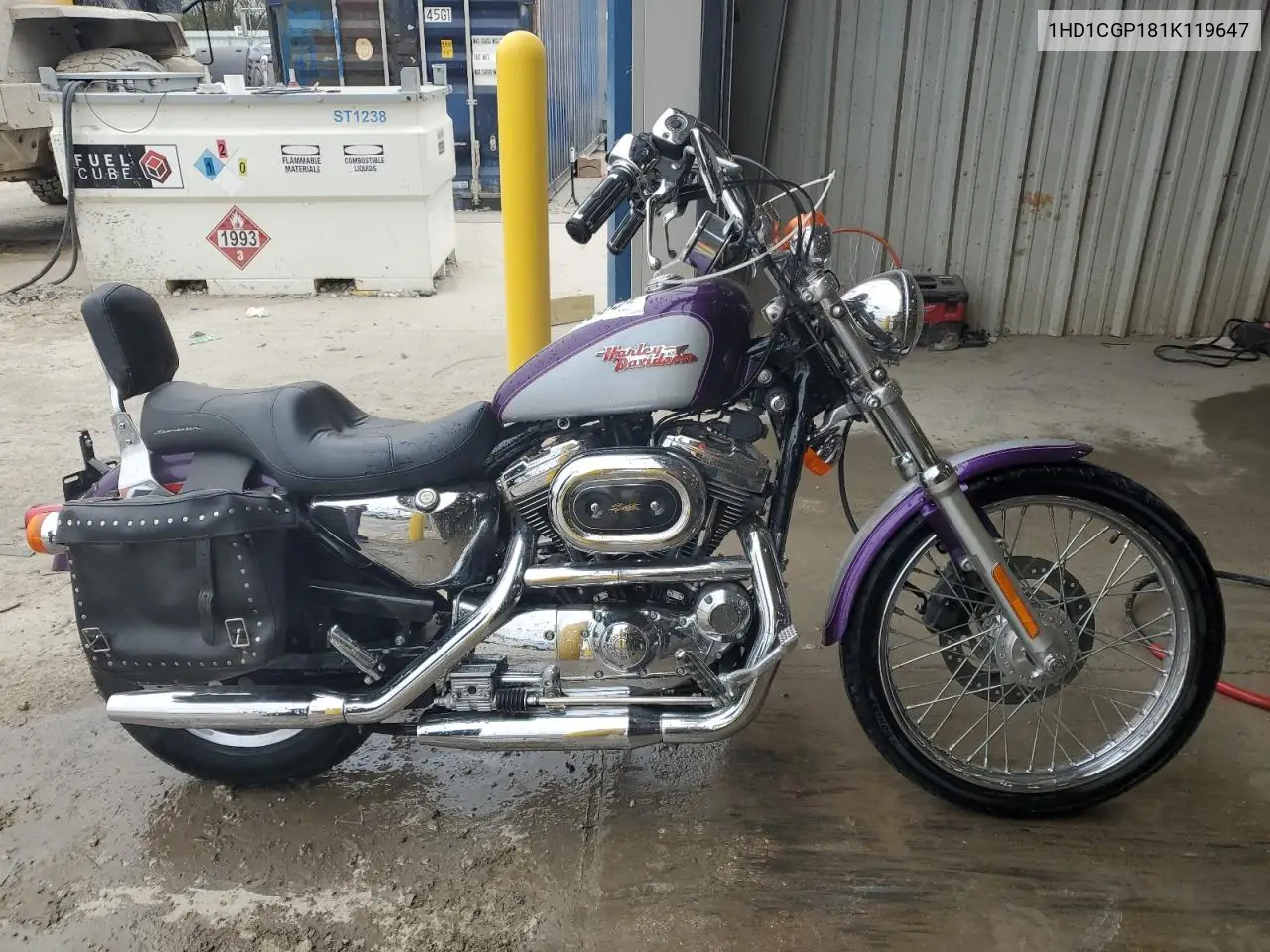 2001 Harley-Davidson Xl1200 C VIN: 1HD1CGP181K119647 Lot: 55574885
