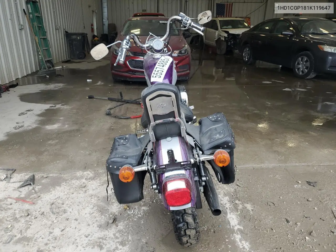 2001 Harley-Davidson Xl1200 C VIN: 1HD1CGP181K119647 Lot: 55574885