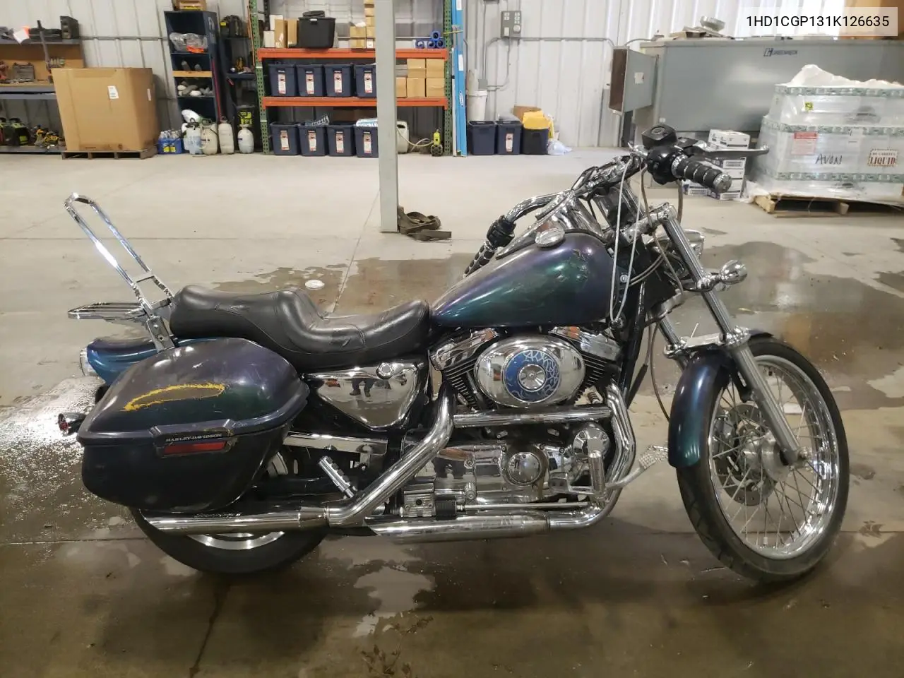 2001 Harley-Davidson Xl1200 C VIN: 1HD1CGP131K126635 Lot: 56738985