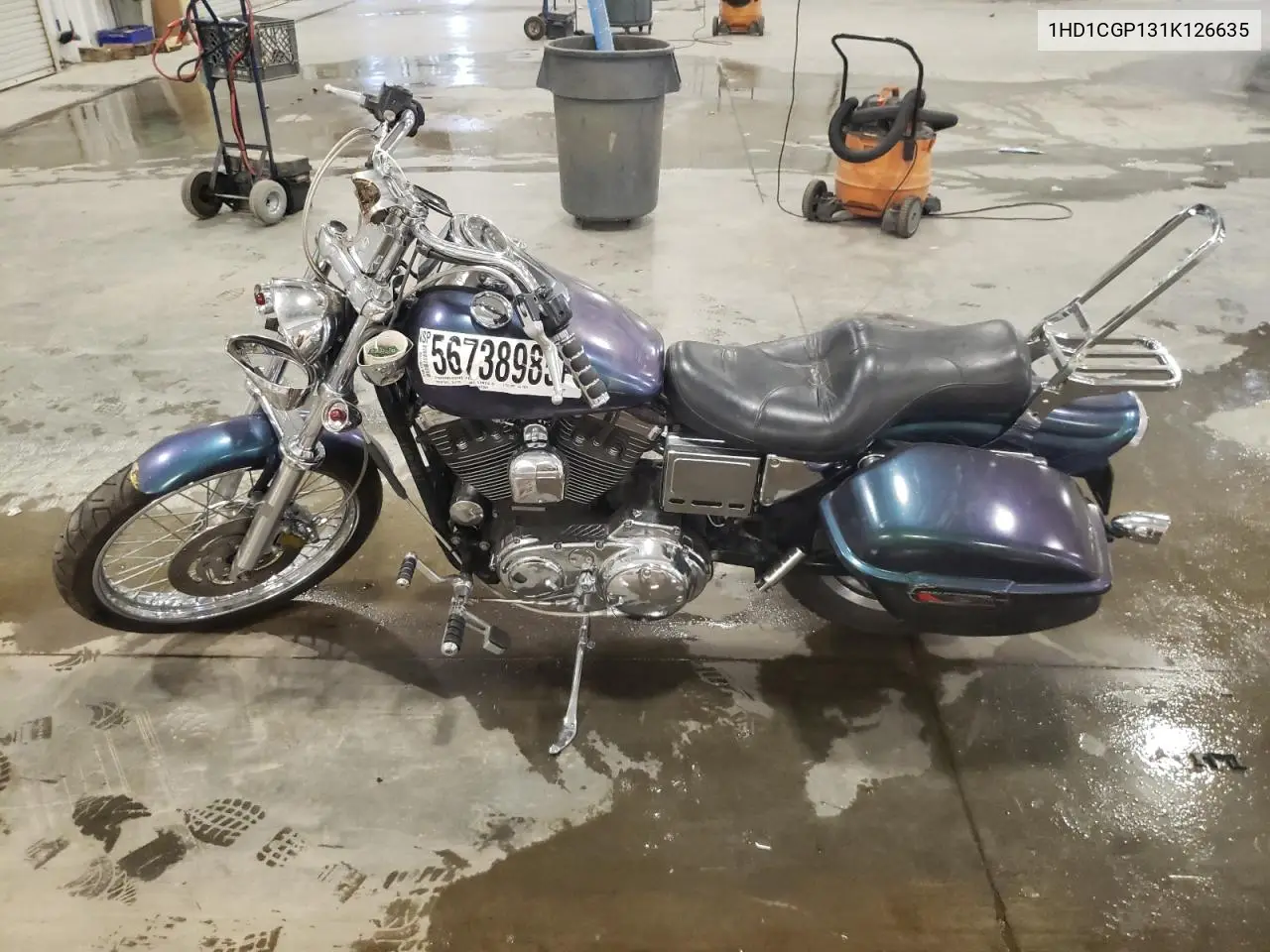 2001 Harley-Davidson Xl1200 C VIN: 1HD1CGP131K126635 Lot: 56738985