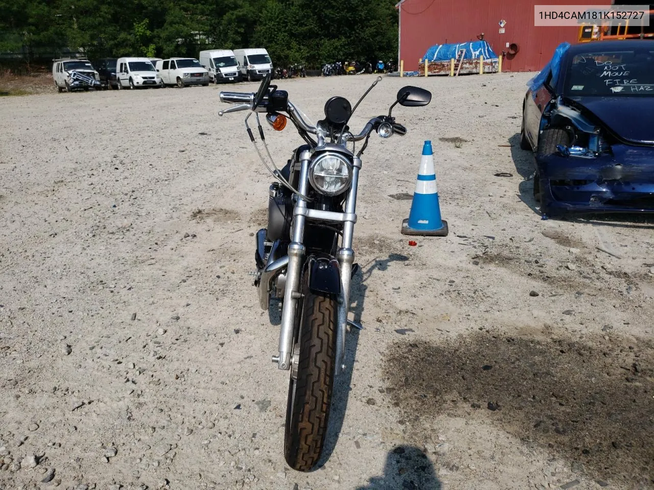 2001 Harley-Davidson Xl883 VIN: 1HD4CAM181K152727 Lot: 67454584